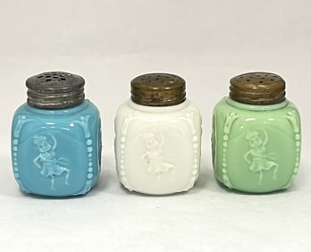 3 Palmer Cox Brownie shakers