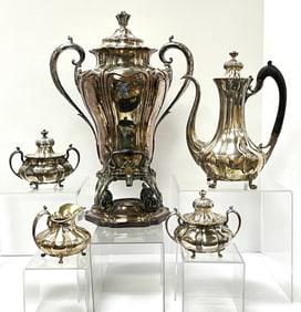 Pairpoint silverplate coffee/tea set