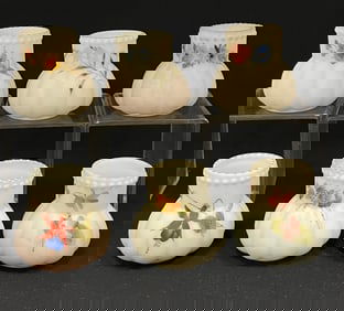 6 Mt. Washington glass toothpicks