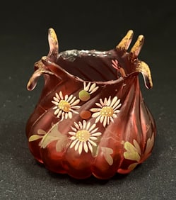 Mt Washington red toothpick holder