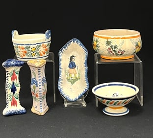 7 HB, HR & Henriot items