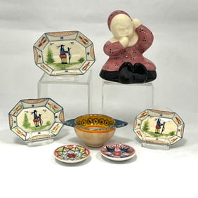 Quimper F.A.B Savigny Bebe and items