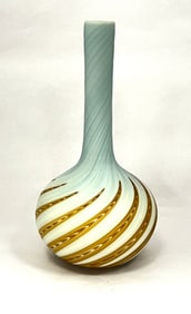 Northwood Osiris glass stick vase