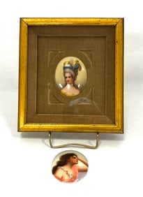 Two German Medallion Plaques