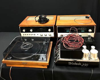 Group of stereo equipment