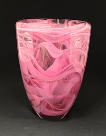 Kosta Boda art glass vase