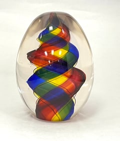 Archimede Seguso Paperweight egg