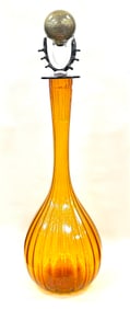 Monumetal Murano stopper bottle