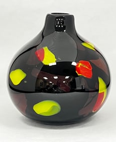Murano art glass vase