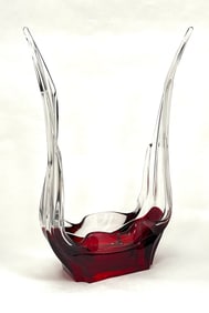 Tiffin Empress glass sculpture