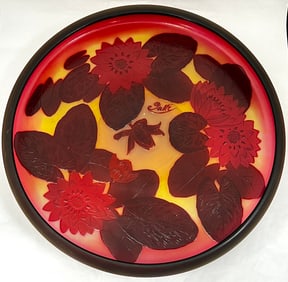 Galle French cameo center bowl