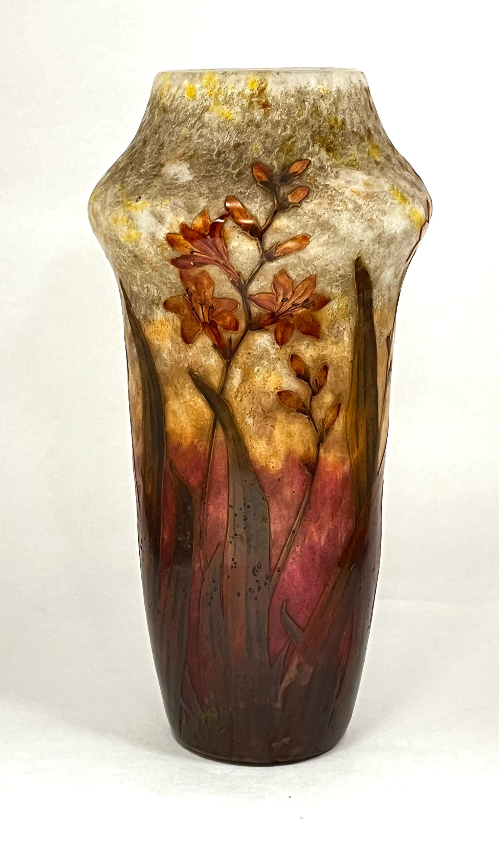 Daum Nancy Cameo glass vase (1 of 6)