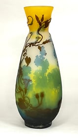 Galle French Cameo glass vase