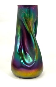 Rindskopf art glass vase