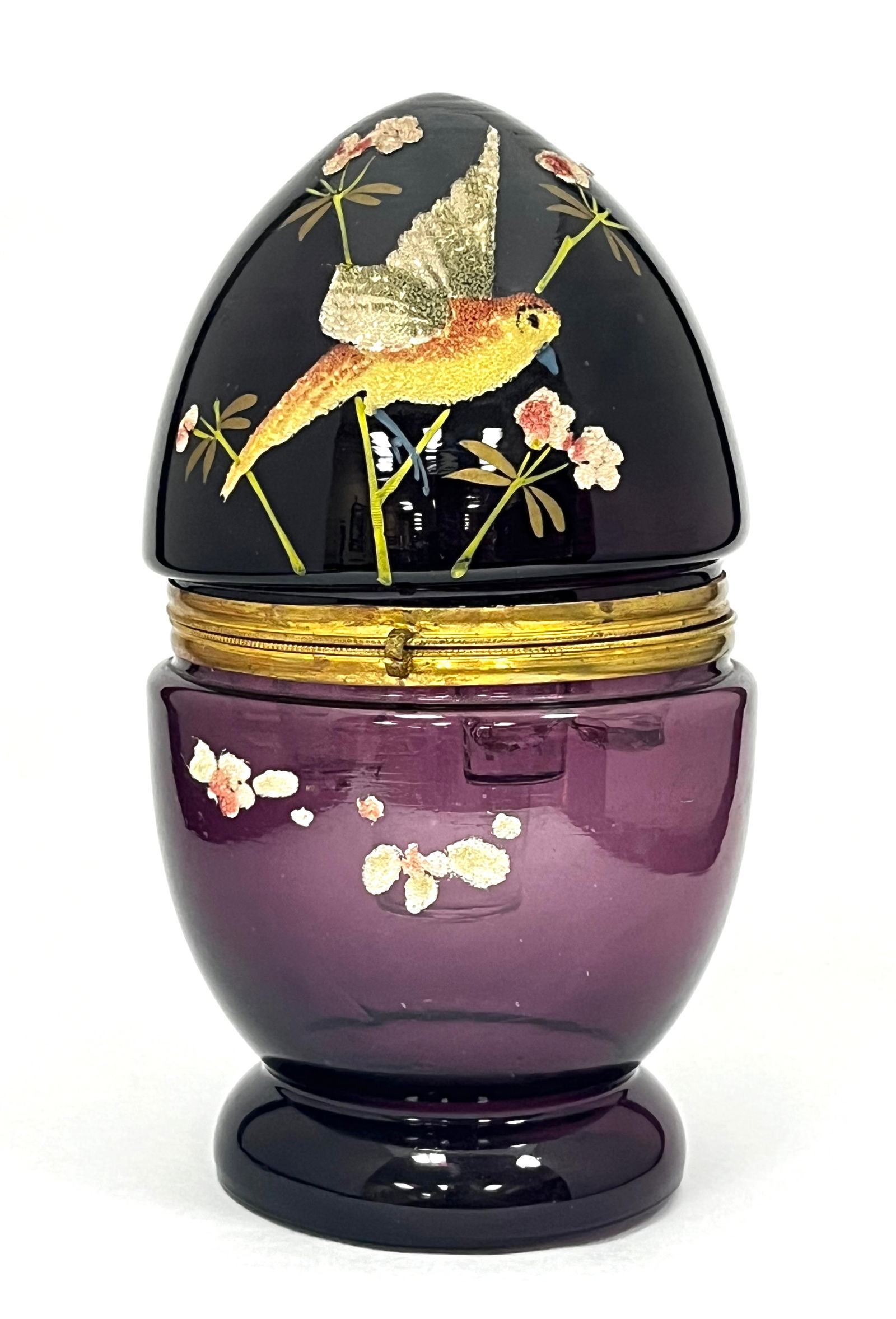 Czech egg shape decanter set (1 of 3)