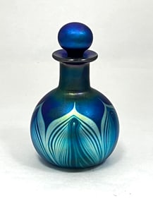 Carl Radke iridescent blue perfume