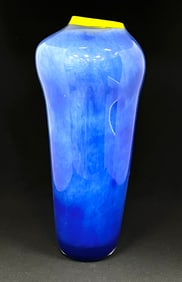 Contemporary art glass vase