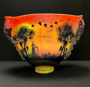 Chuck Boux Massive Hand Blown Glass