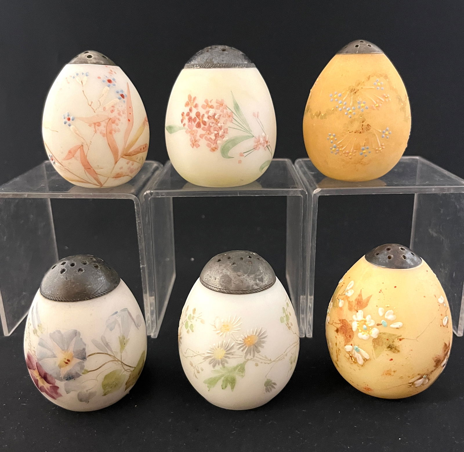 Six Mt. Washington egg salt shakers (1 of 3)