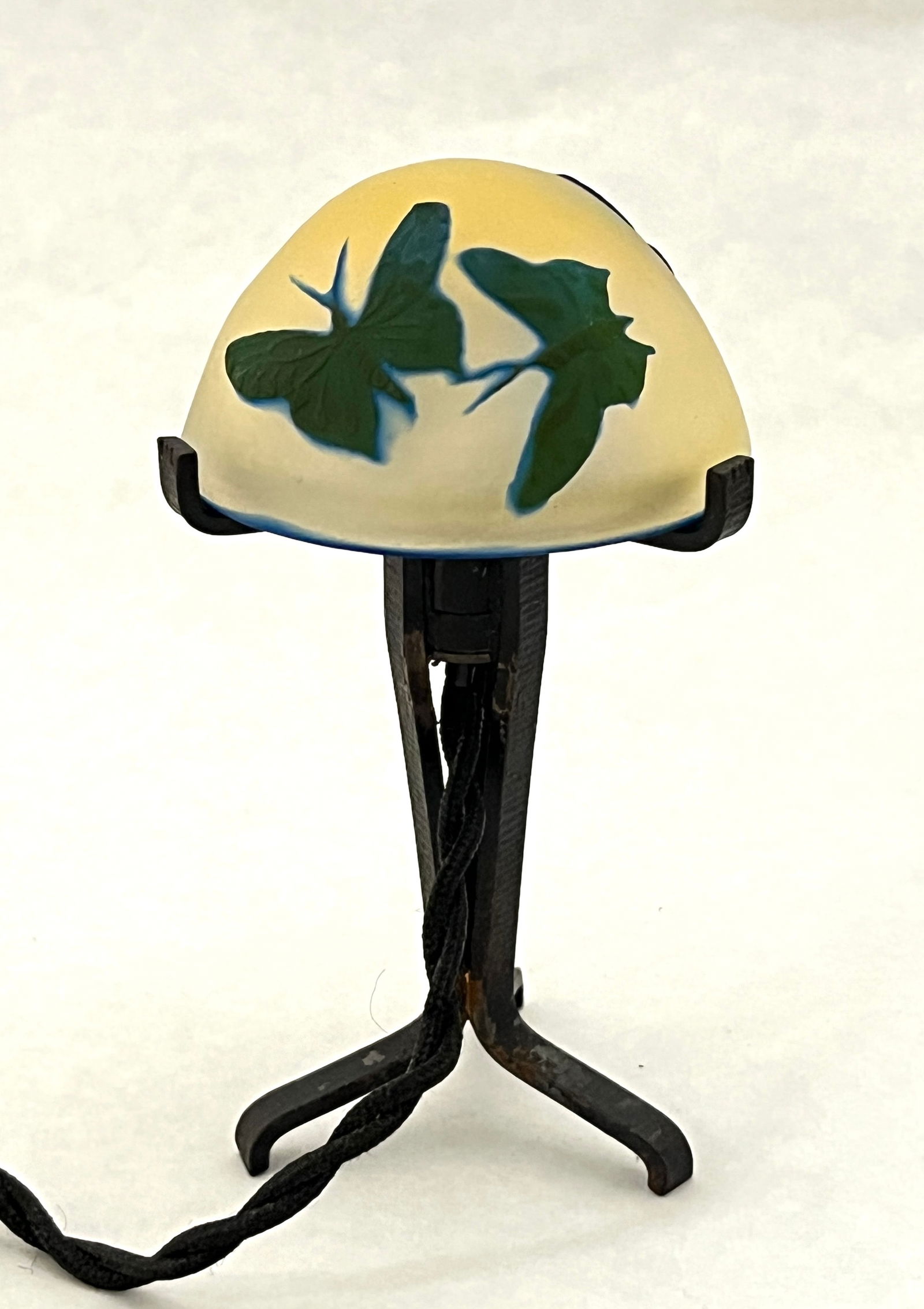 Miniature Galle Cameo Lamp (1 of 3)