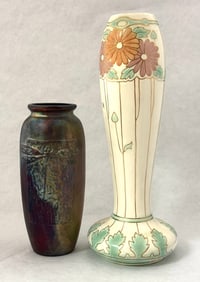 Two pottery items