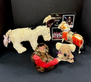 Group of Stuffed Animals