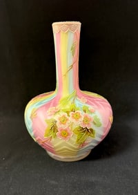 Decorated Rainbow stick vase