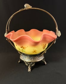 Burmese Uranium Brides bowl