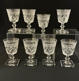 Set of eight ABCG wines