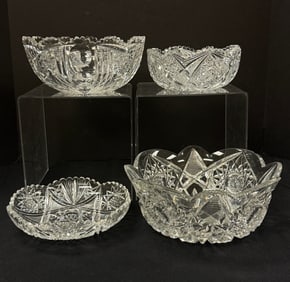 4 ABCG Bowls various Patterns