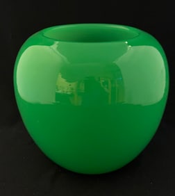 Steuben Green Jade Bowl