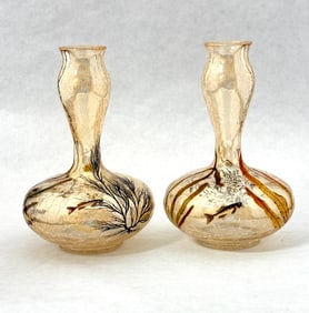 Pair of Moser Vases