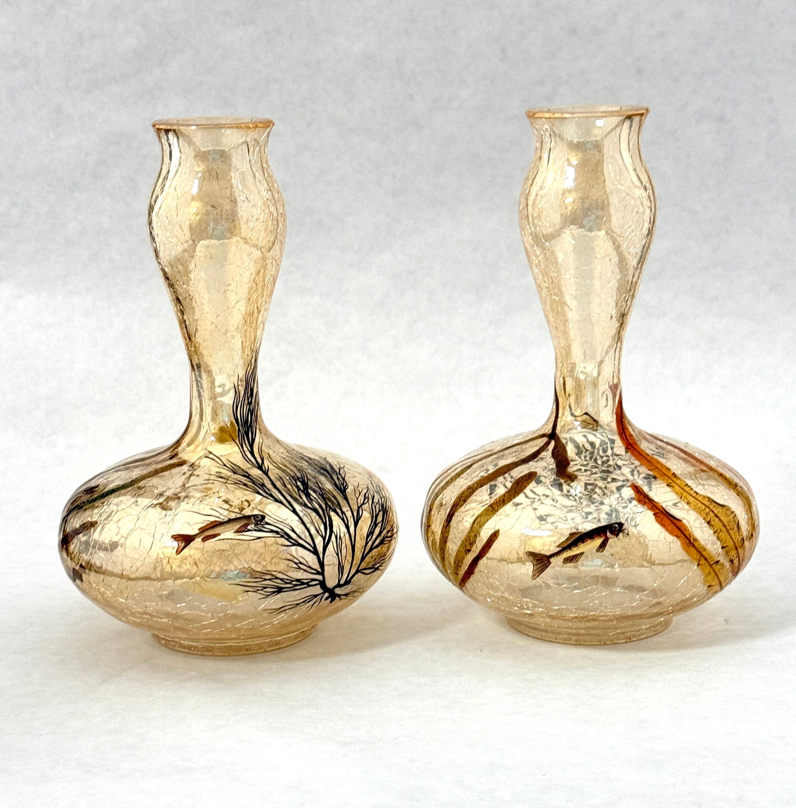 Pair of Moser Vases (1 of 4)