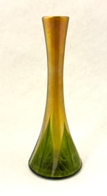 Tiffany Gold Favrile glass vase