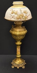 Victorian Pedestal Parlor Lamp