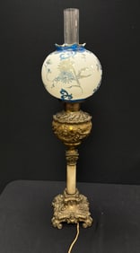 Large Pairpoint Pedestal Lamp