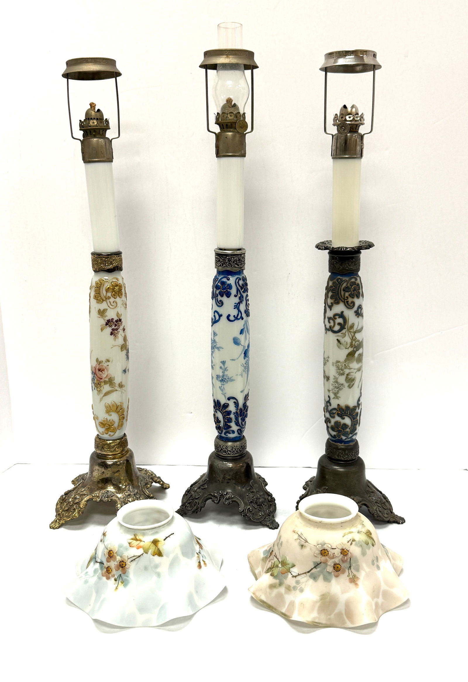 3 Lamps & 2 Crown Milano shades (1 of 5)