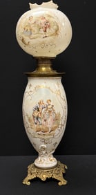 Colonial Ware Parlor Lamp