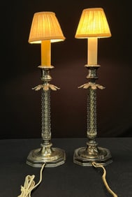 Pairpoint Crystal Candle Lamps