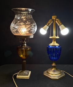 Pair of Pairpoint Lamps