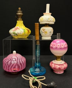 2 Lamps and Various Lamp Parts