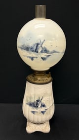 Colonial Ware Parlor Lamp