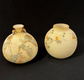 2 Mt. Washington vases