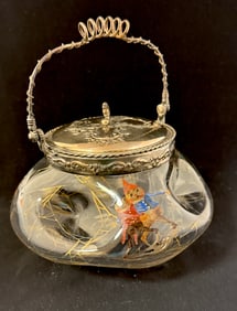 Palmer Cox Brownie biscuit jar