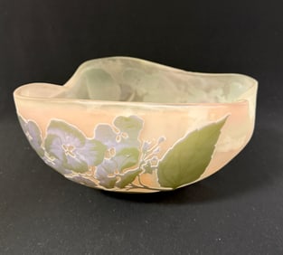 Galle French cameo glass bowl