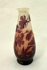 Galle French cameo glass vase