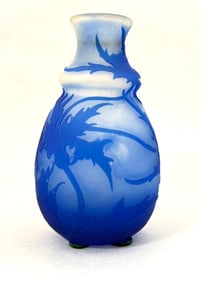 Galle French cameo glass vase