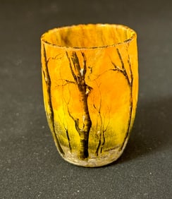 Daum Nancy Cameo Shot Glass