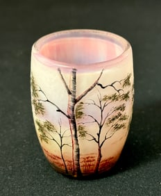 Daum Nancy Cameo Shot Glass