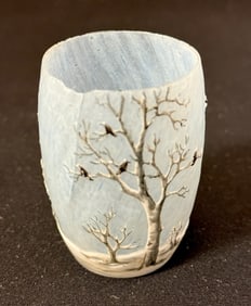 Daum Nancy Cameo Shot Glass